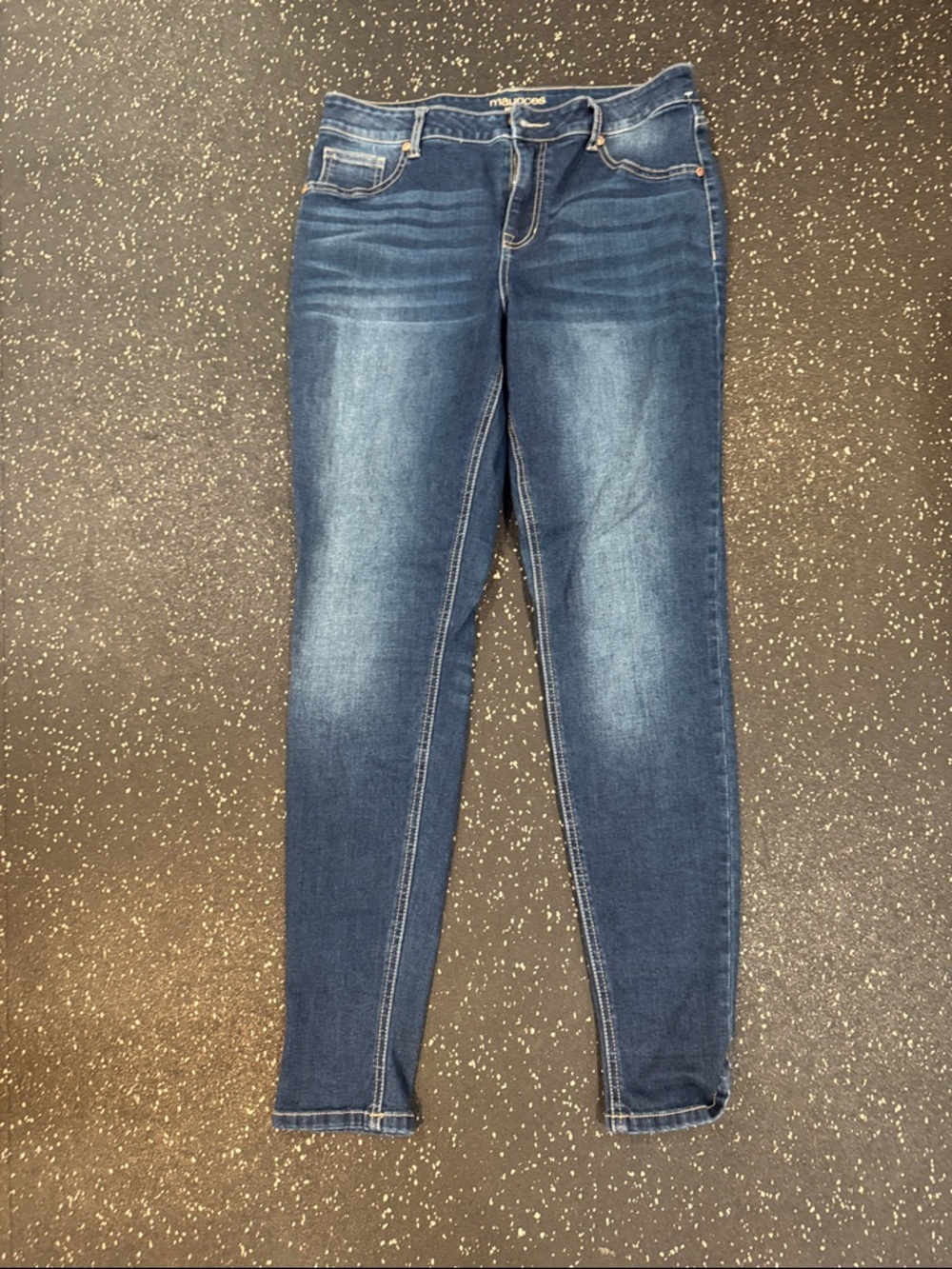 Maurices Medium Dark Blue Jeggings